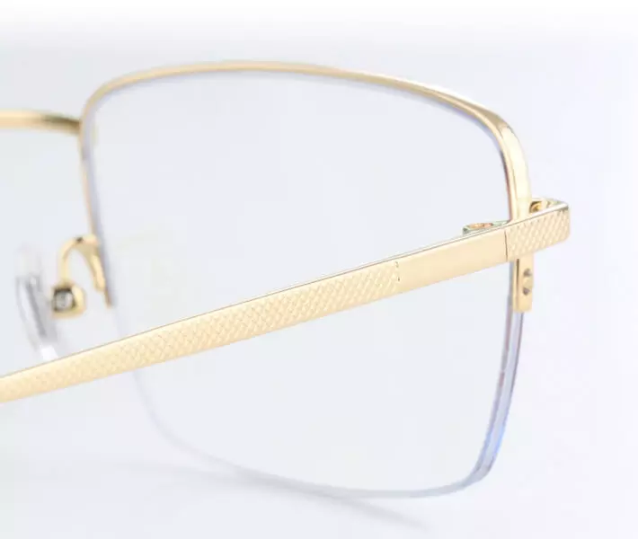 Gọng cận vàng 18K nguyên khối