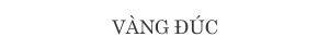 Vàng đặc
